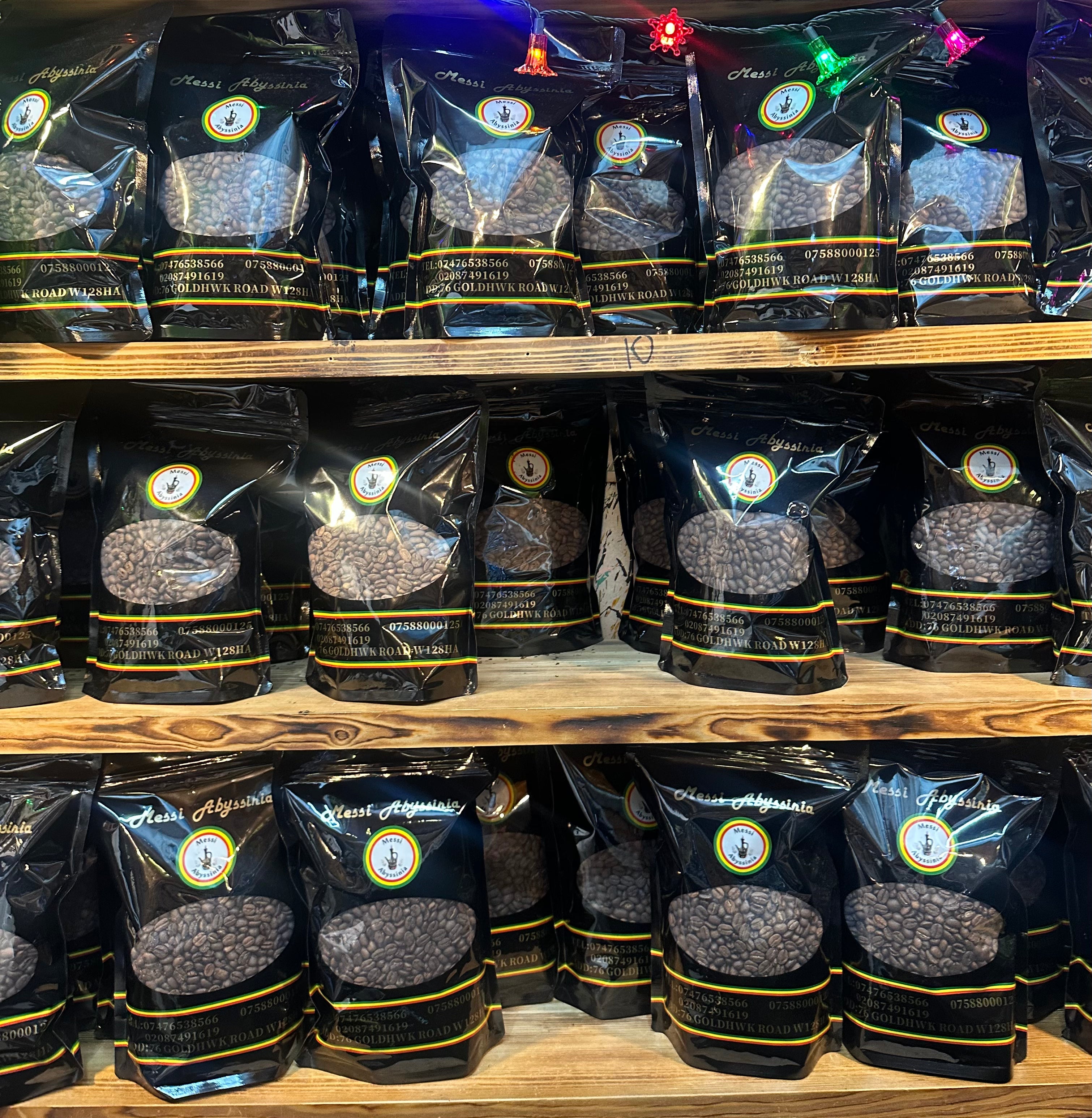 Messi Abyssinia Ethiopian coffee