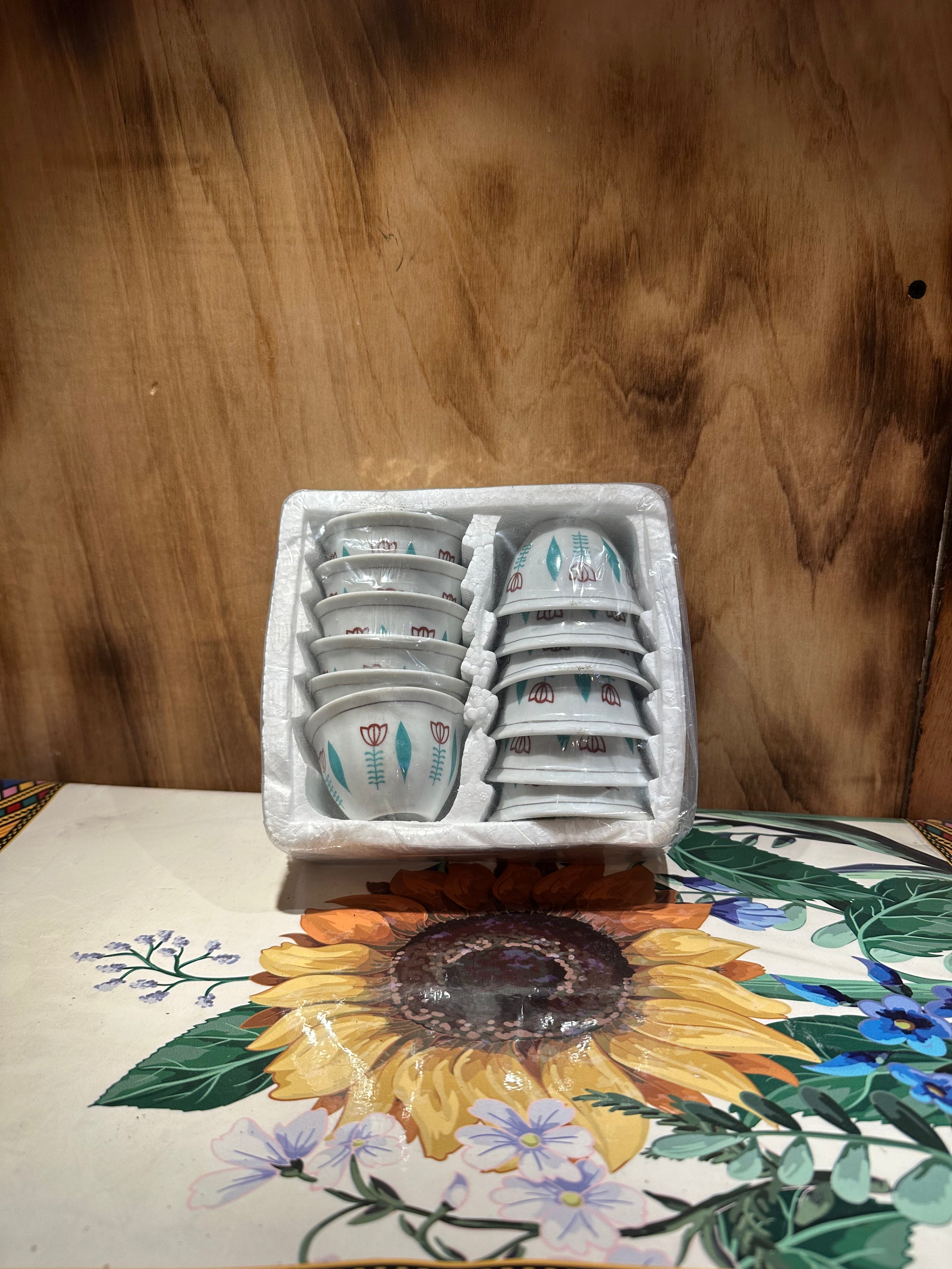 Ethiopian coffee cups