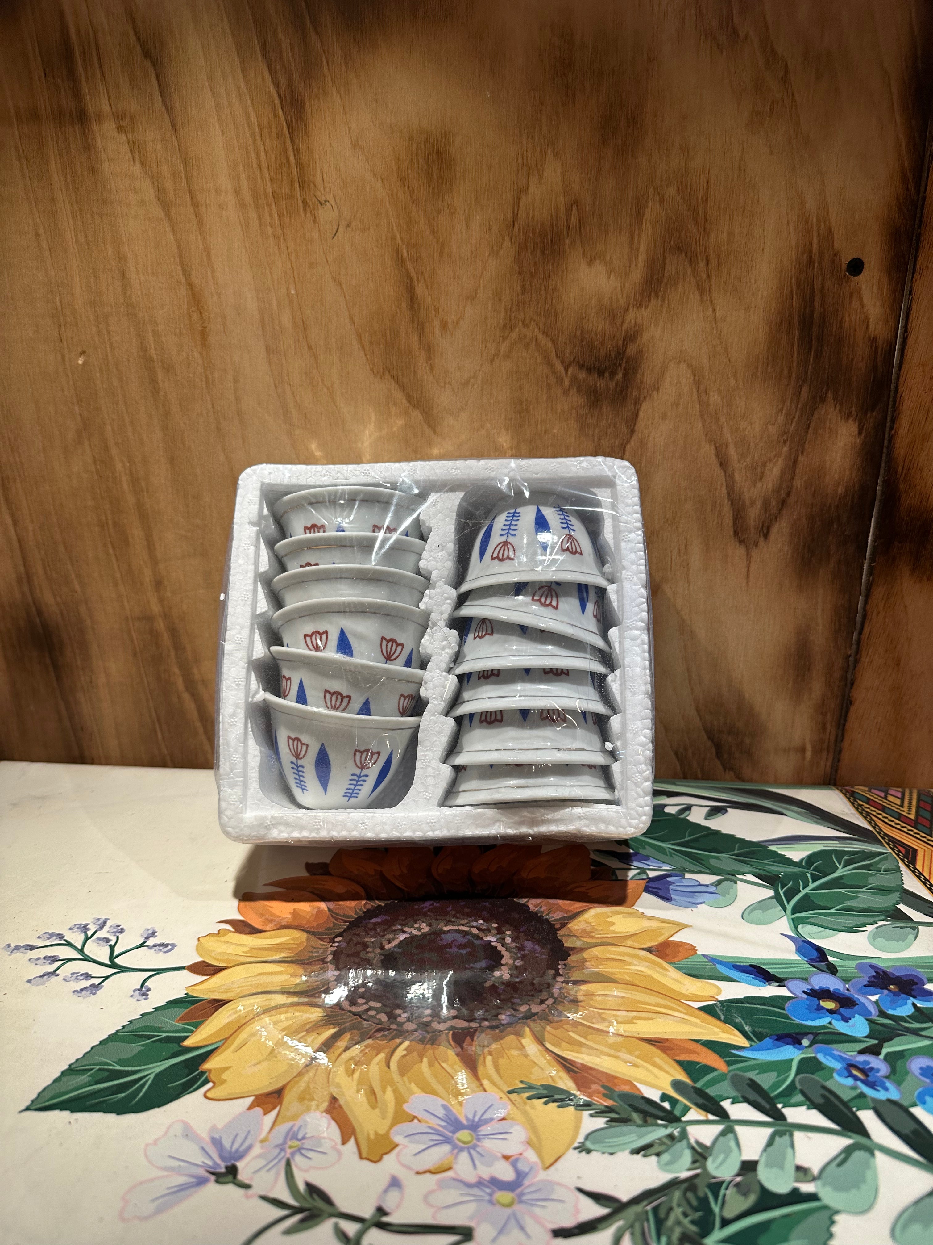 Ethiopian coffee cups