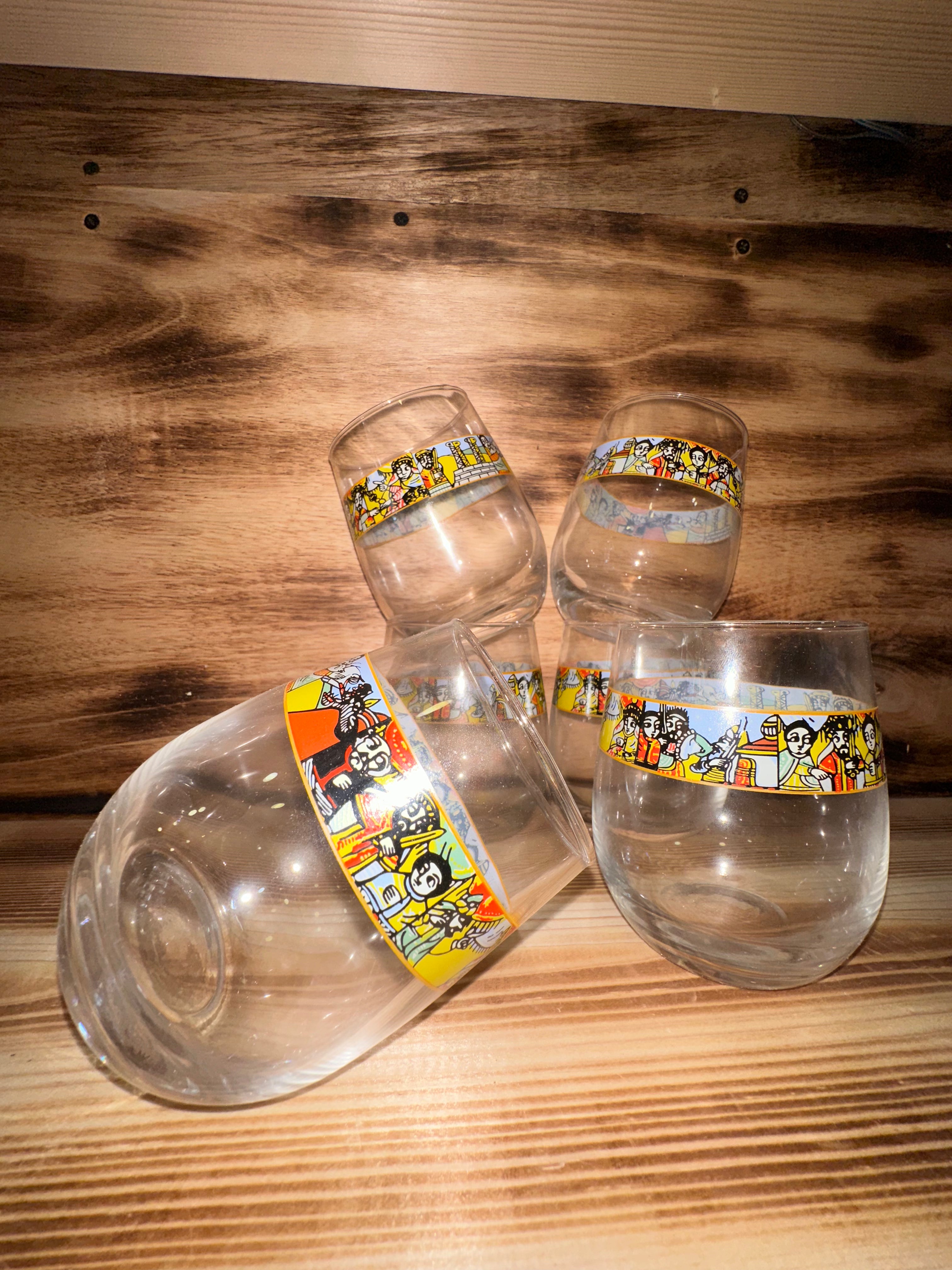 ethiopian water glass