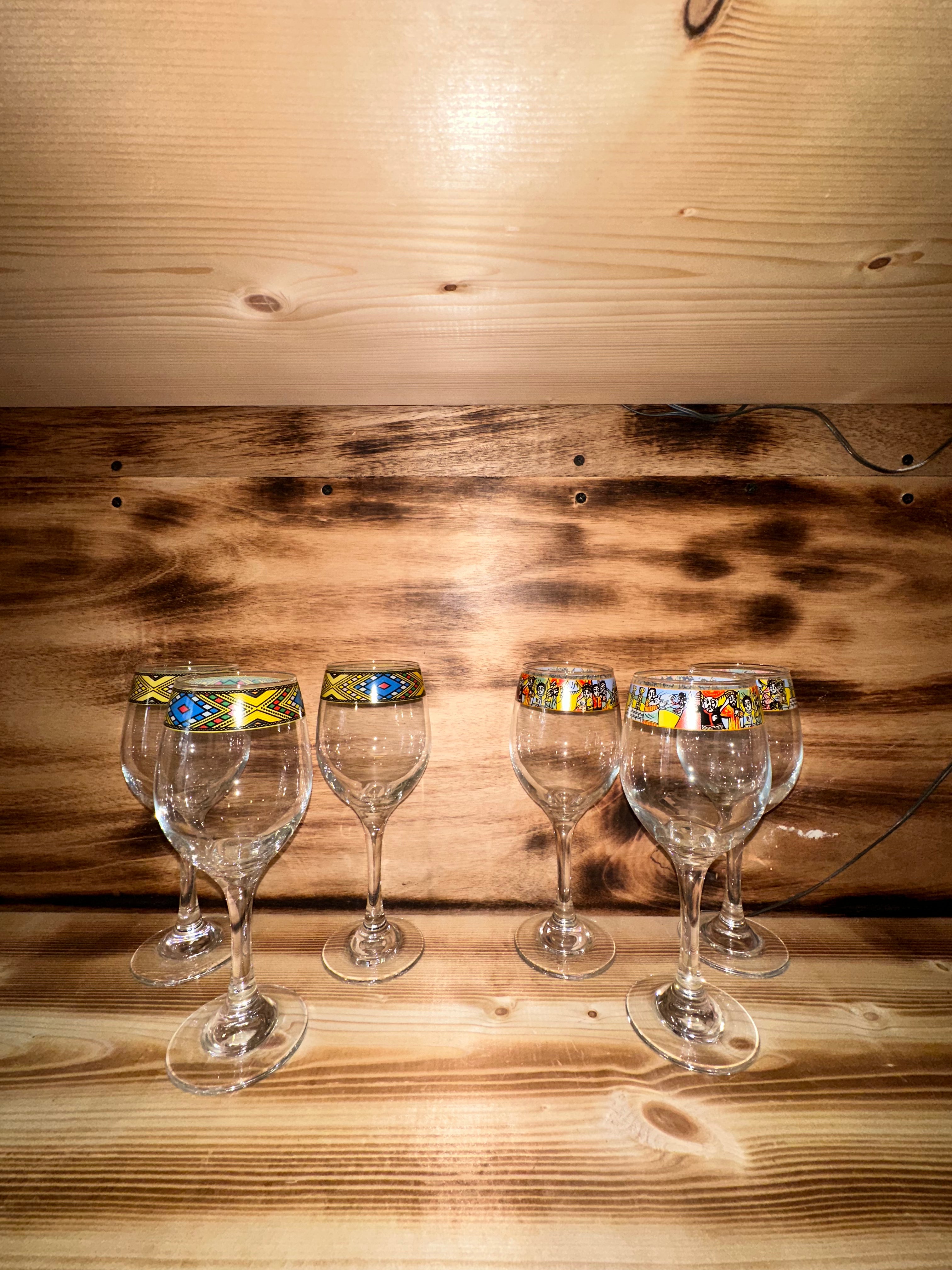 ethiopian wine glasss