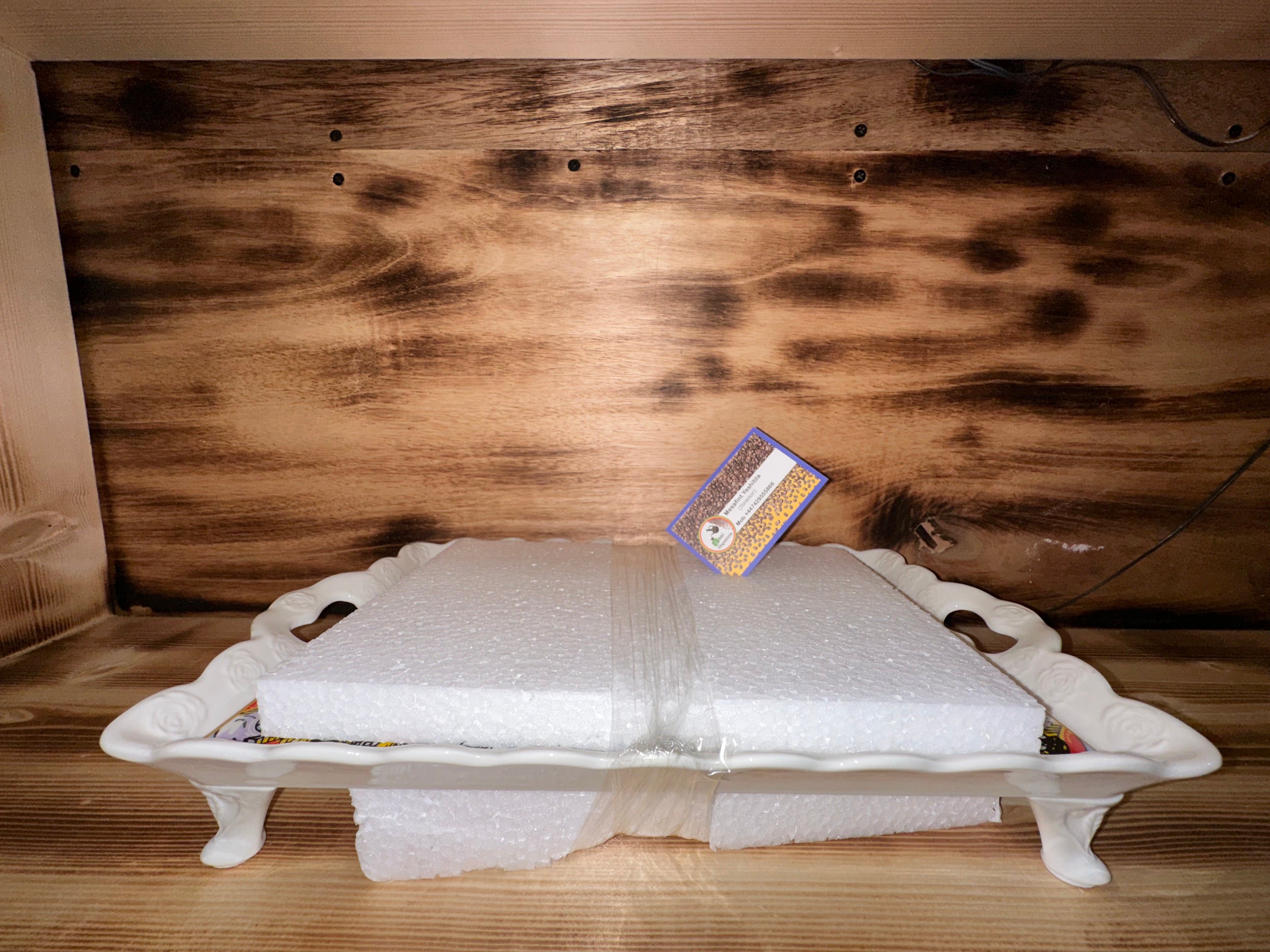 Ethiopian rekabot tray