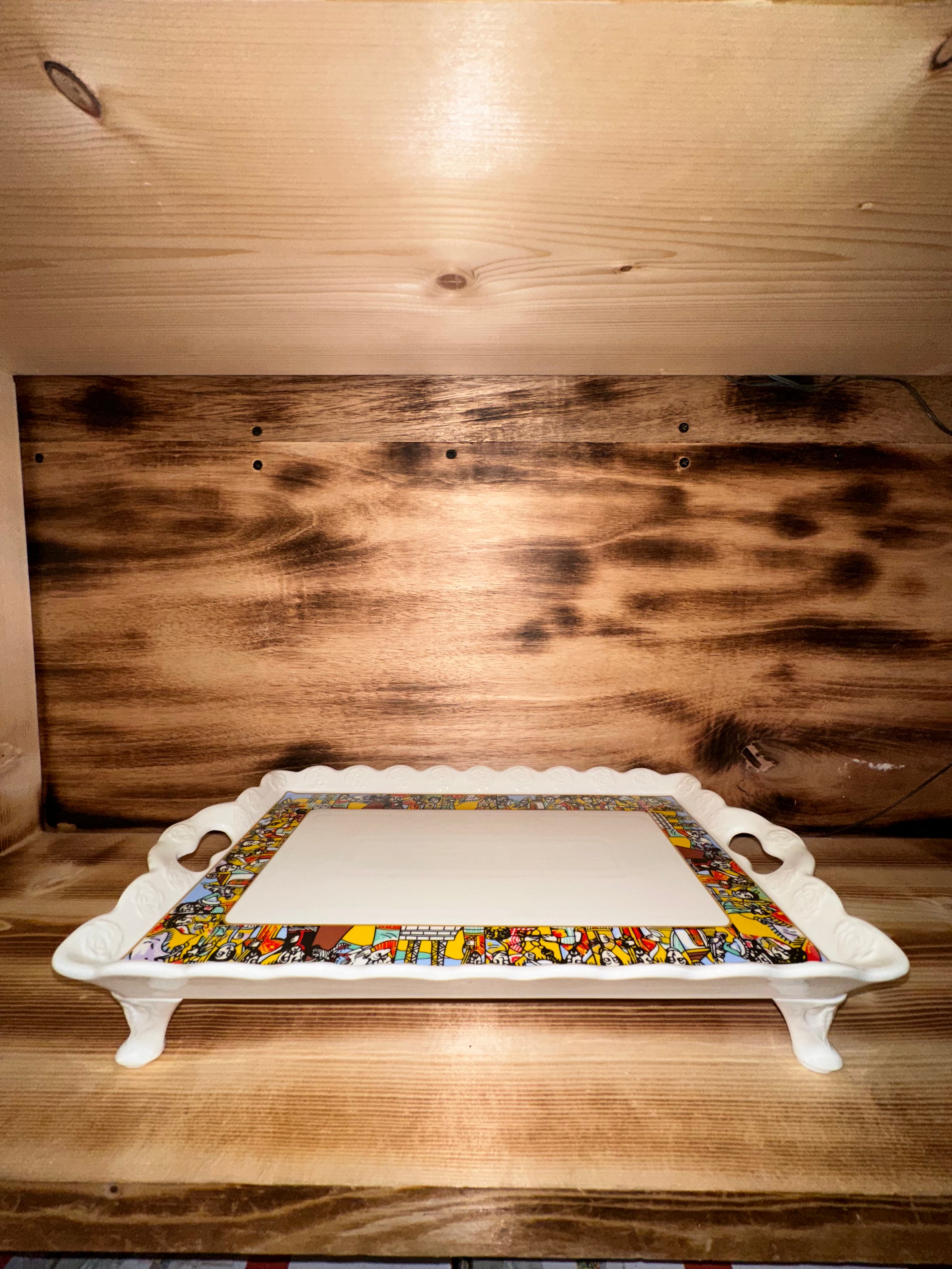 Ethiopian rekabot tray