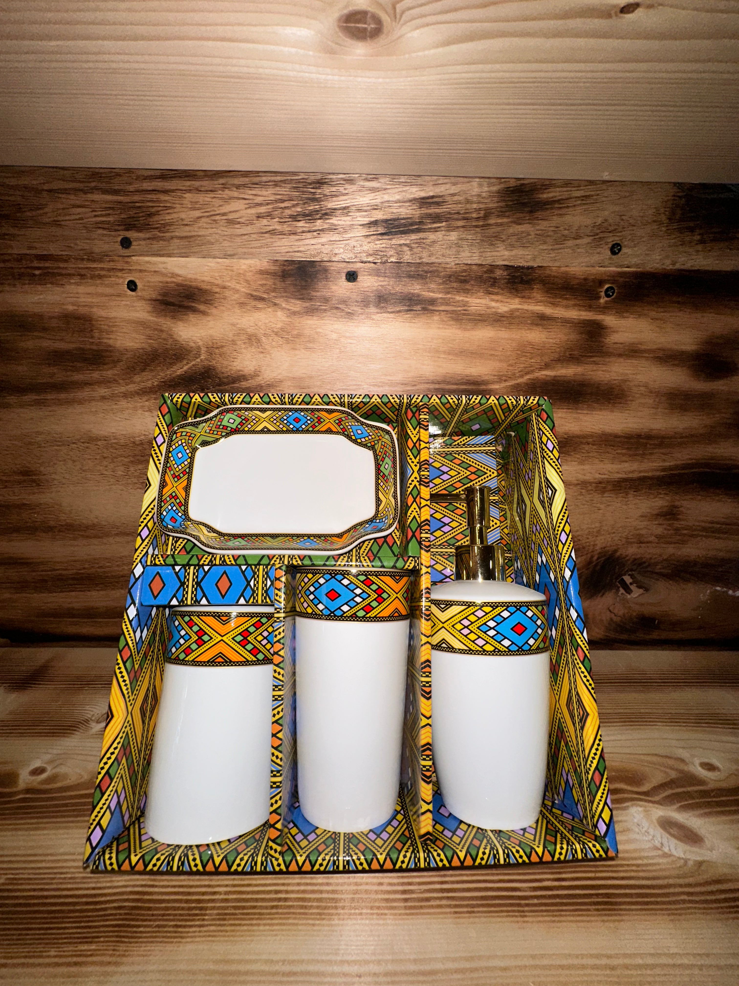 ethiopian bathroom set