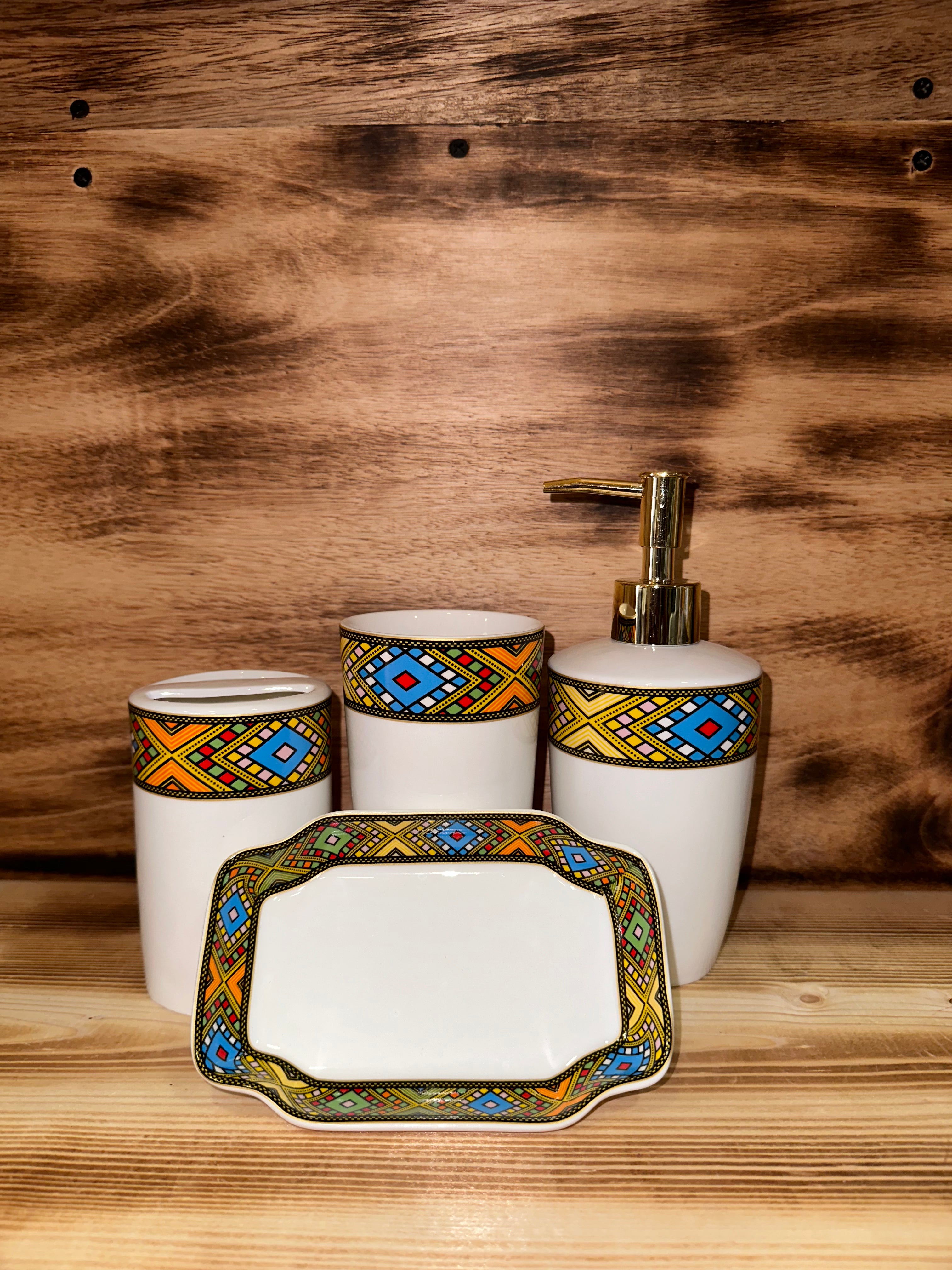 ethiopian bathroom set
