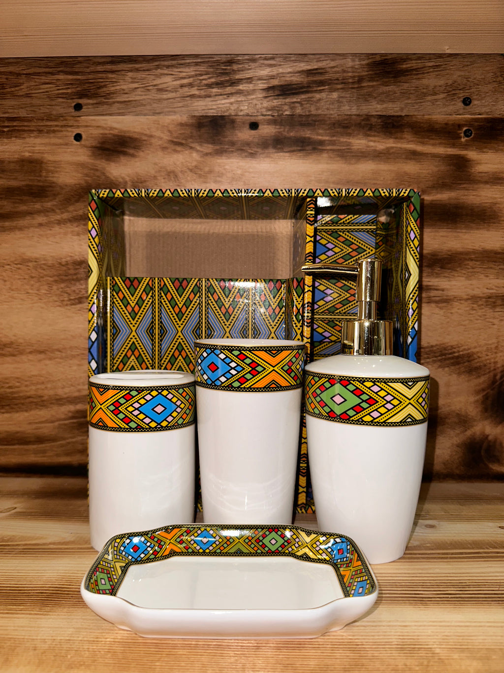 ethiopian bathroom set