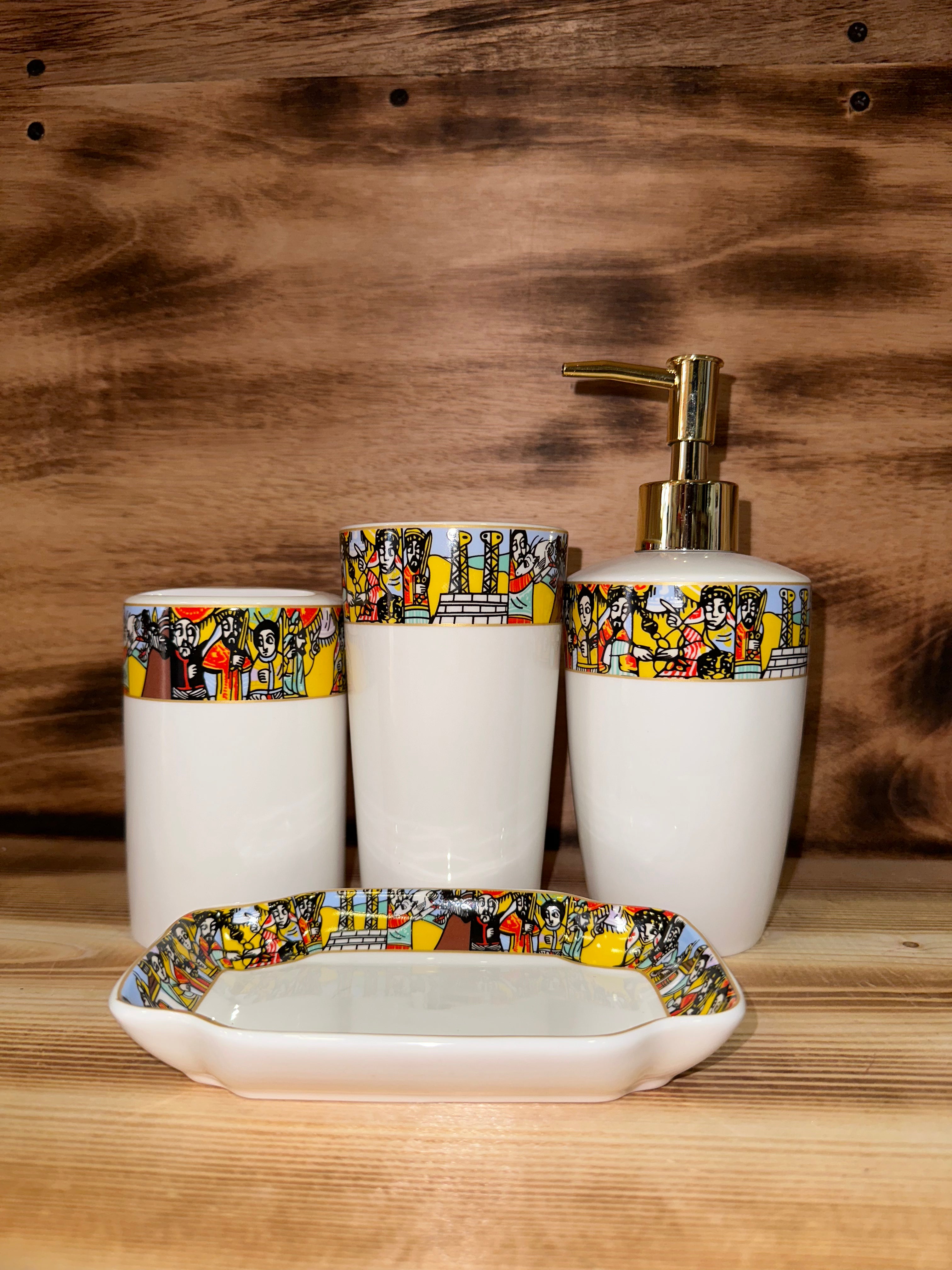 ethiopian bathroom set