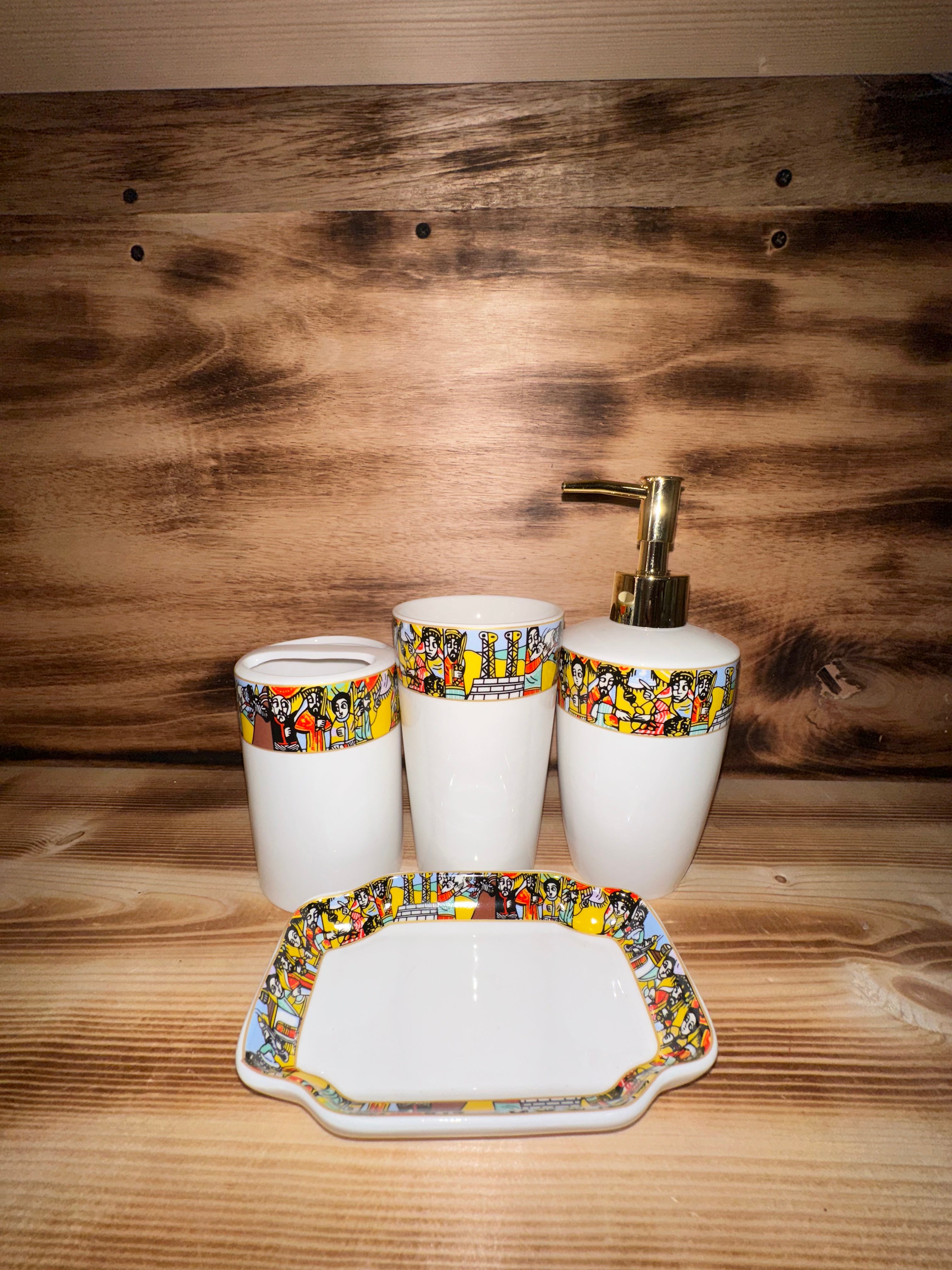 ethiopian bathroom set