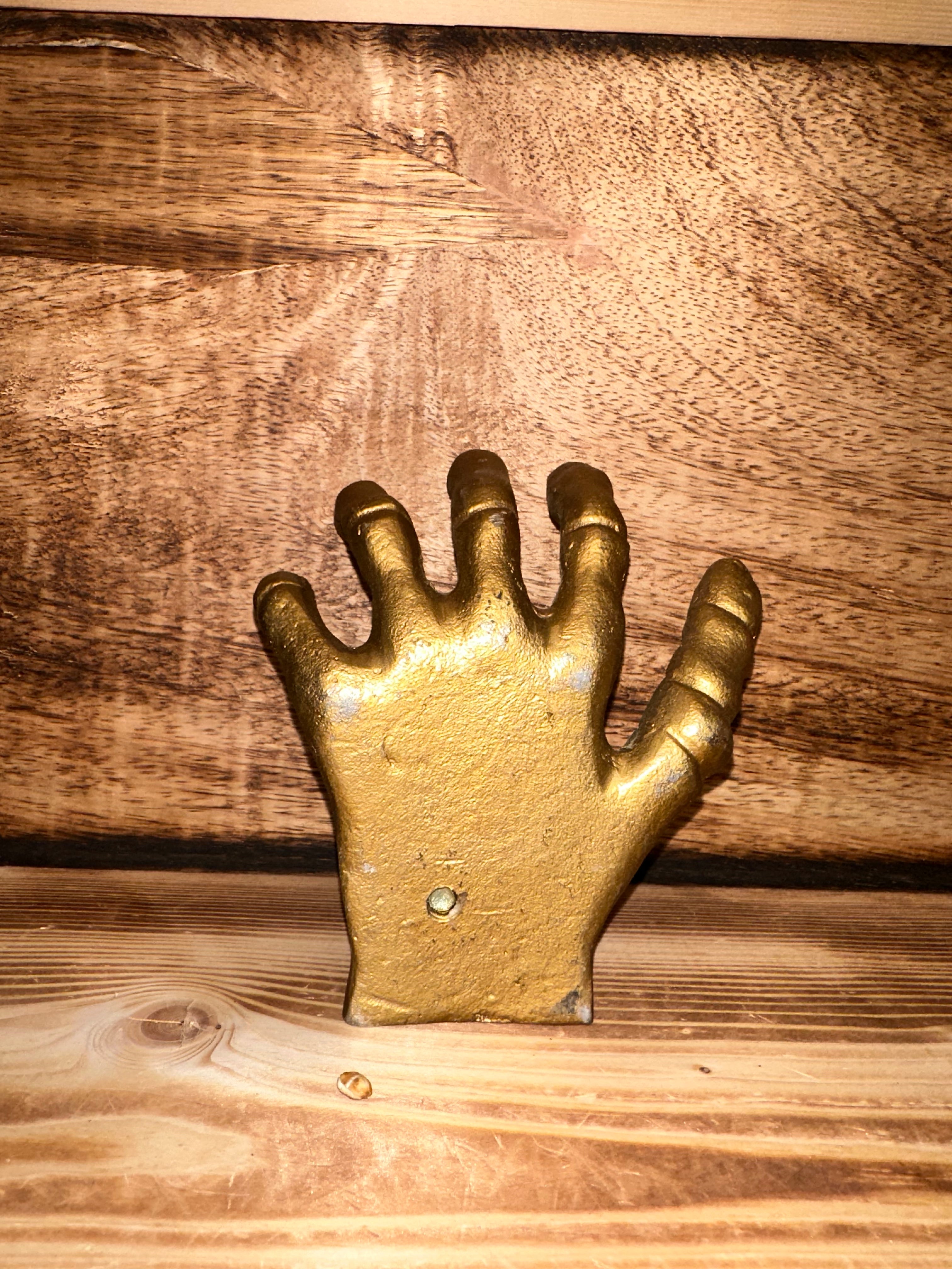 Bronze Art candle holder