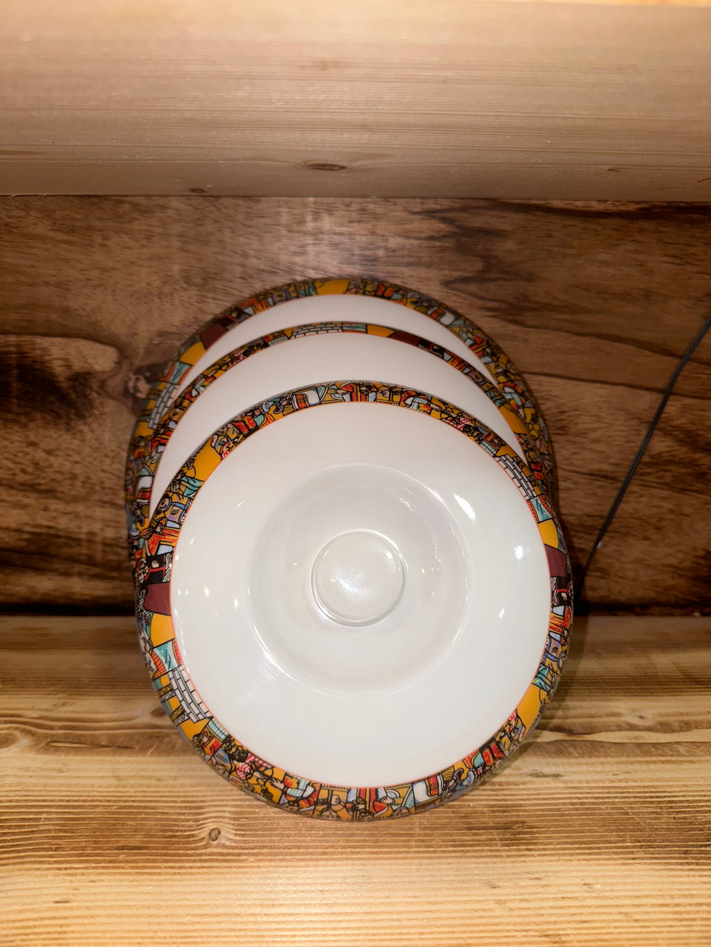 Ethiopian bowl&lid 3 set