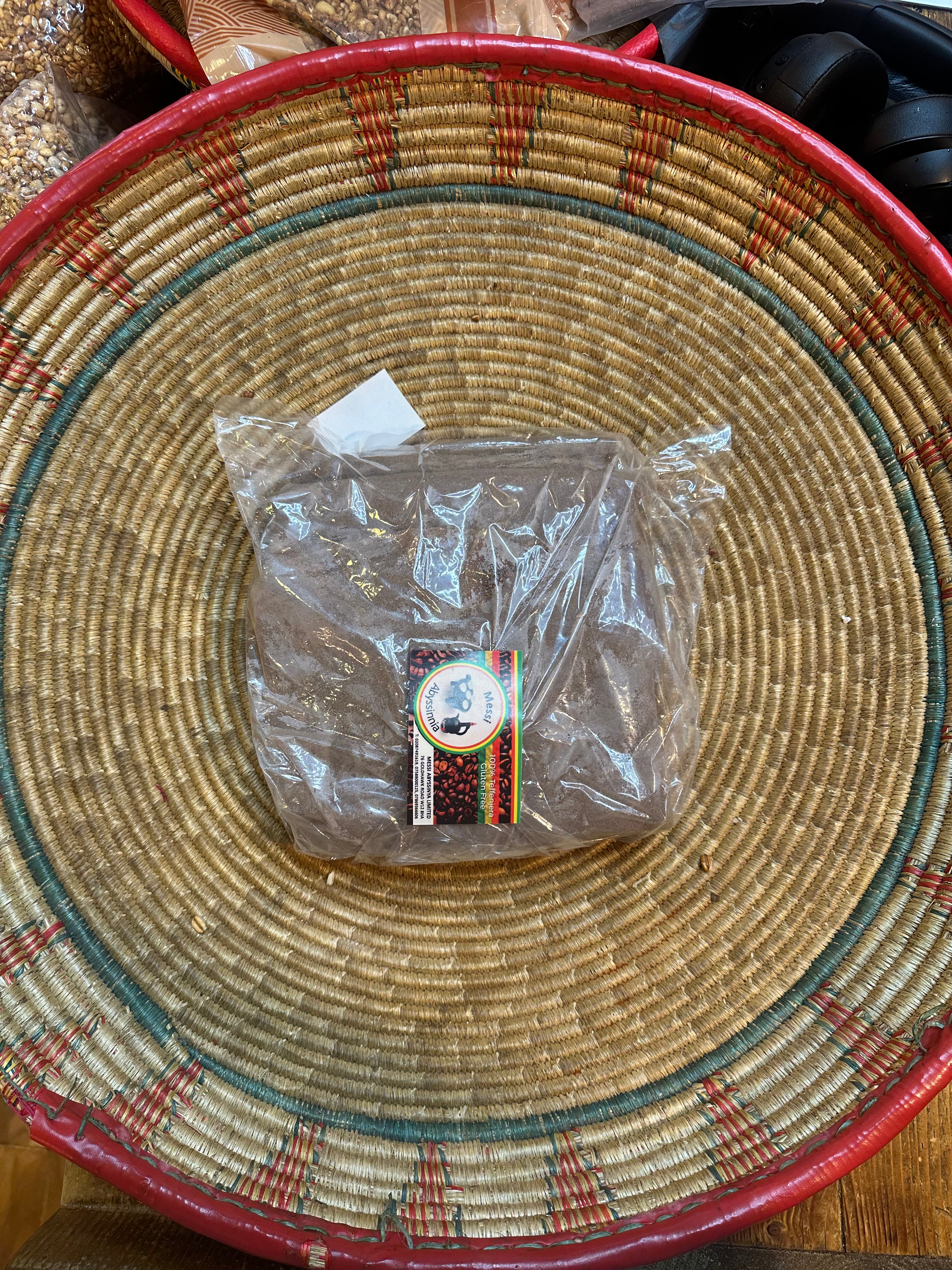 injera Teff Fresh Brown & White
